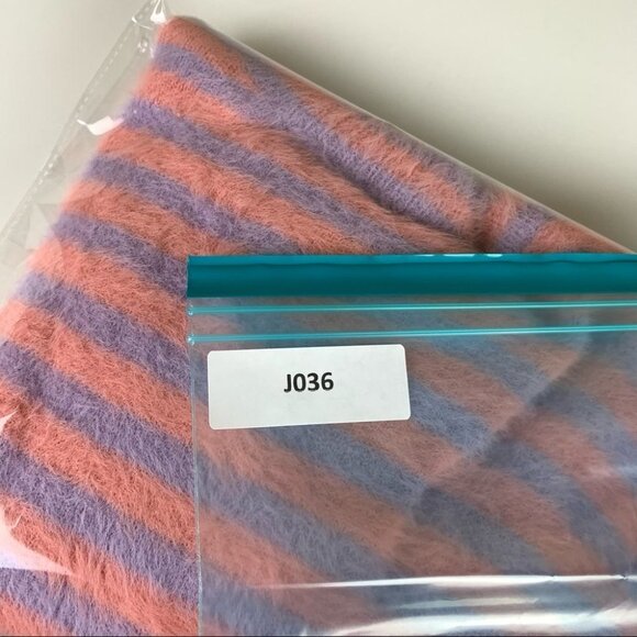 Fashion Nova pink & purple  Striped Cozy Fuzzy Sweater size small - Picture 8 of 8